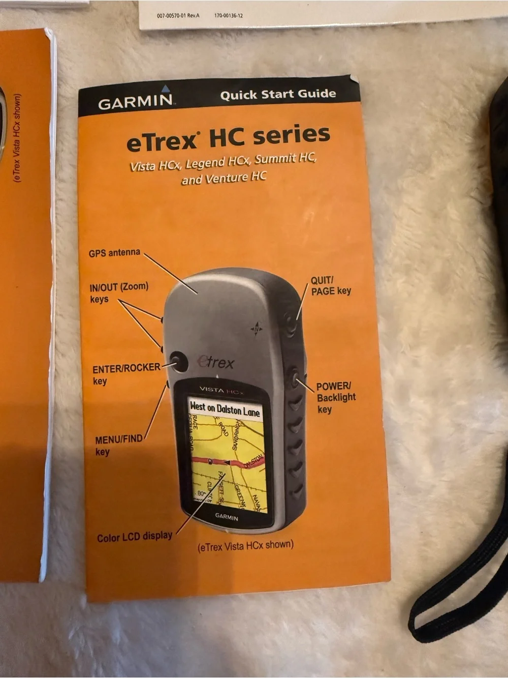 garmin Yellow eTrex HC Series Handheld GPS with Guides